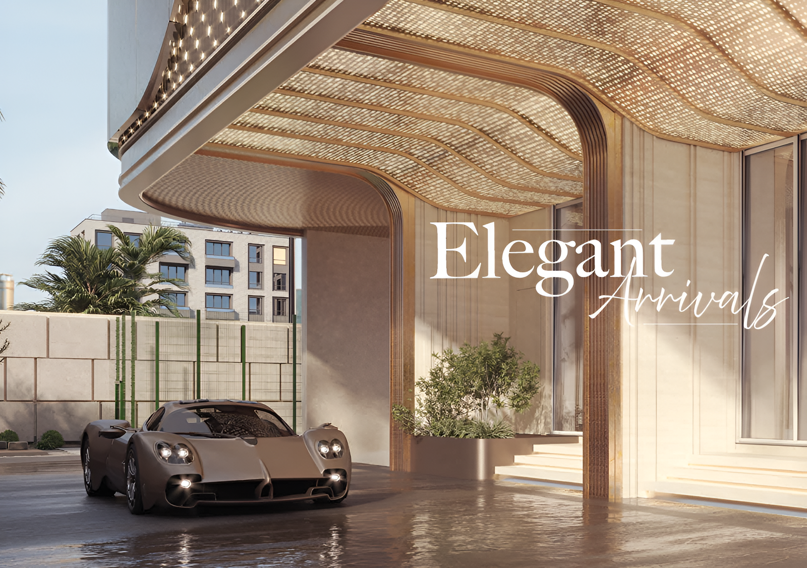 Multistar Autograph Residency Oshiwara Grand Arrival and Entrance Canopy