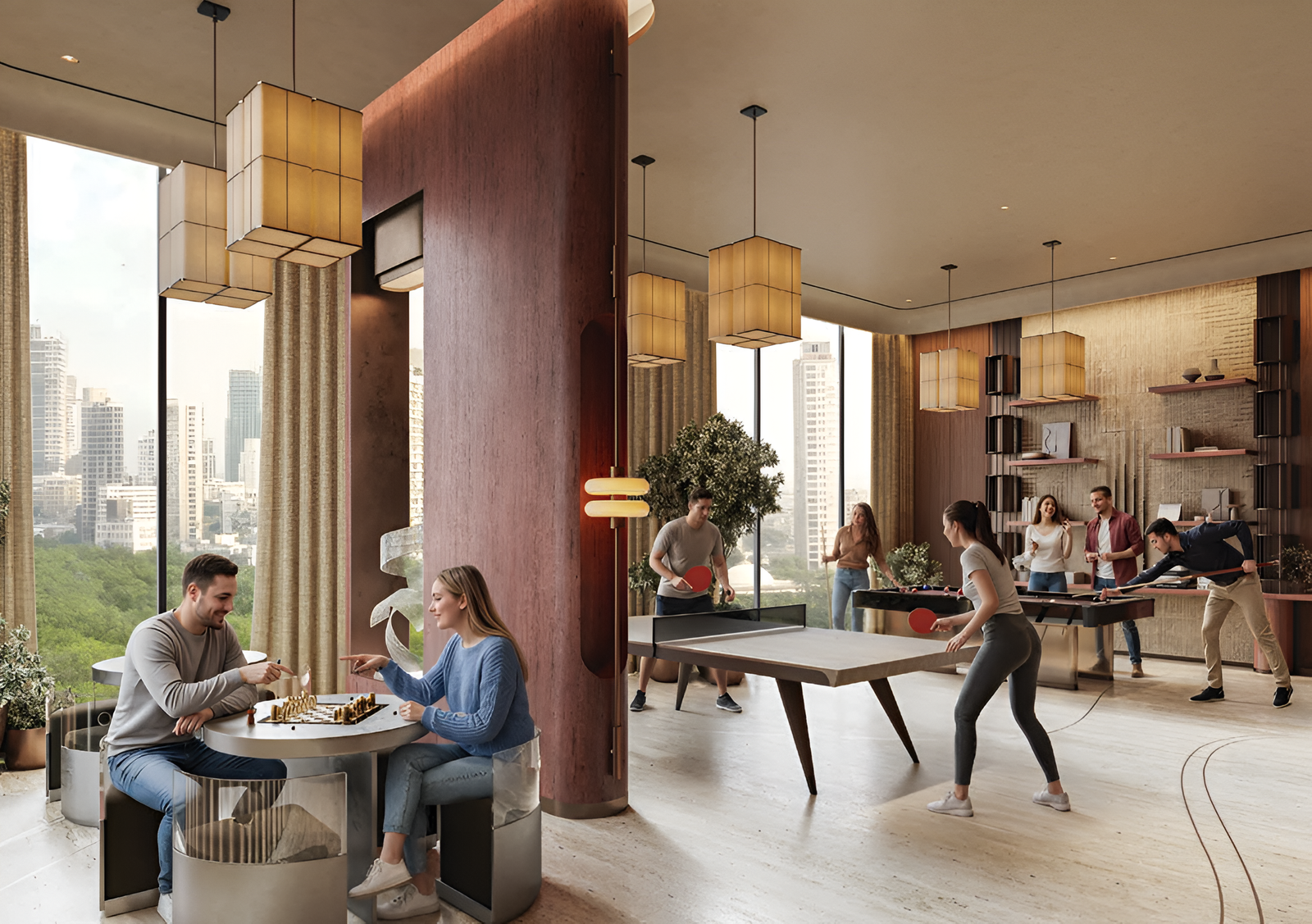 Multistar Autograph Residency Oshiwara Indoor Games and Social Lounge