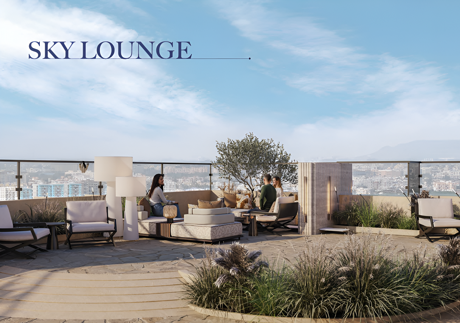 Multistar Autograph Residency Oshiwara Sky Lounge with Panoramic City Views