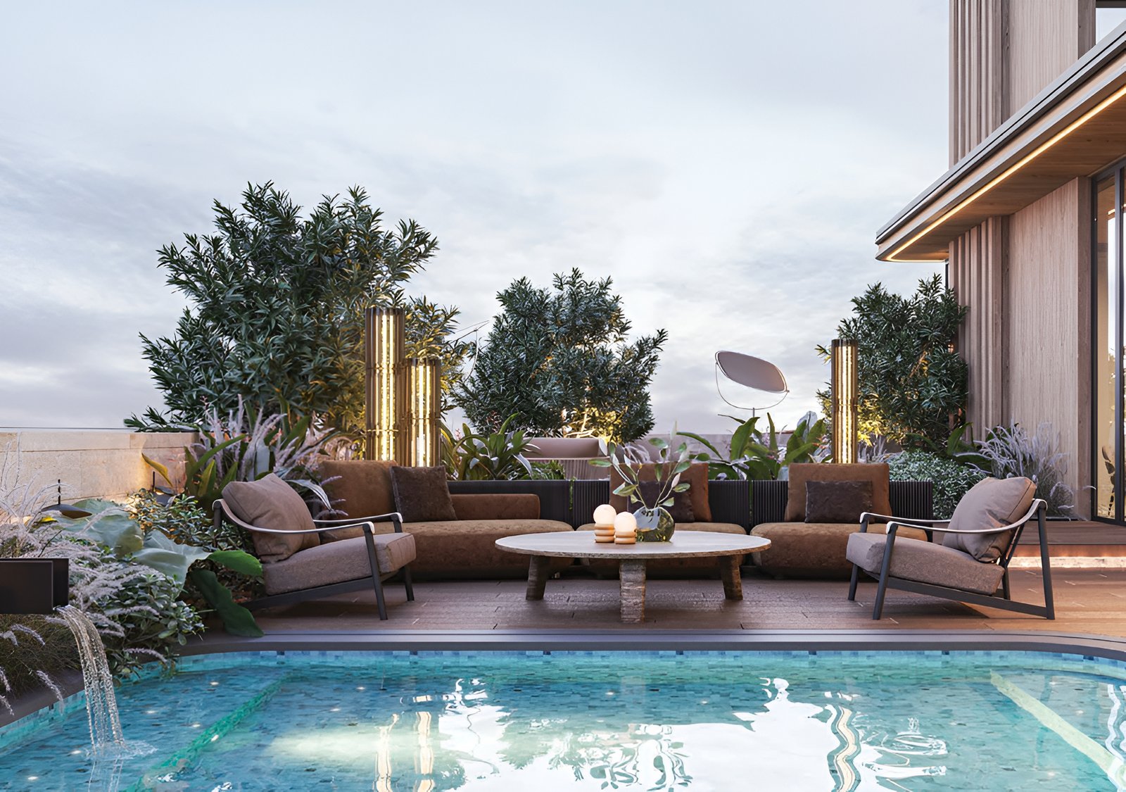 Multistar Autograph Residency Oshiwara Poolside Social Lounge